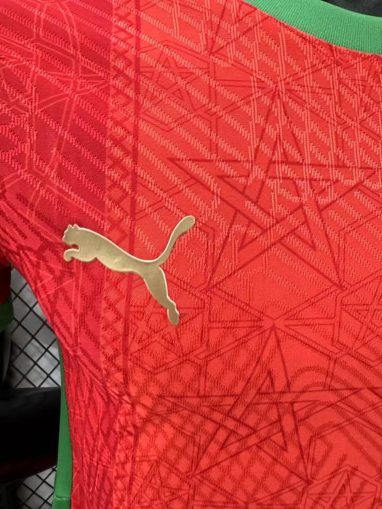 2024/2025 Morocco Home Football Shirt （Player Edition）