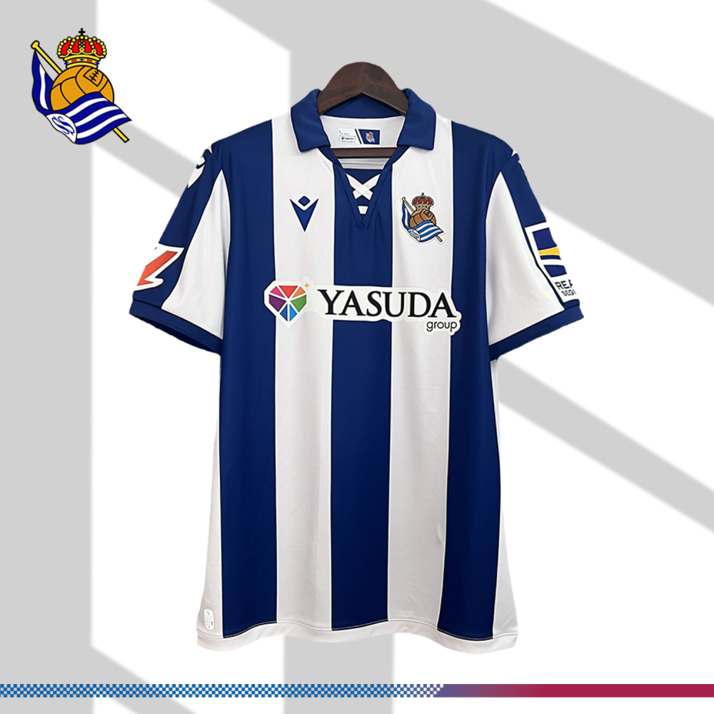 2024/2025 Real Sociedad Home Football Jersey