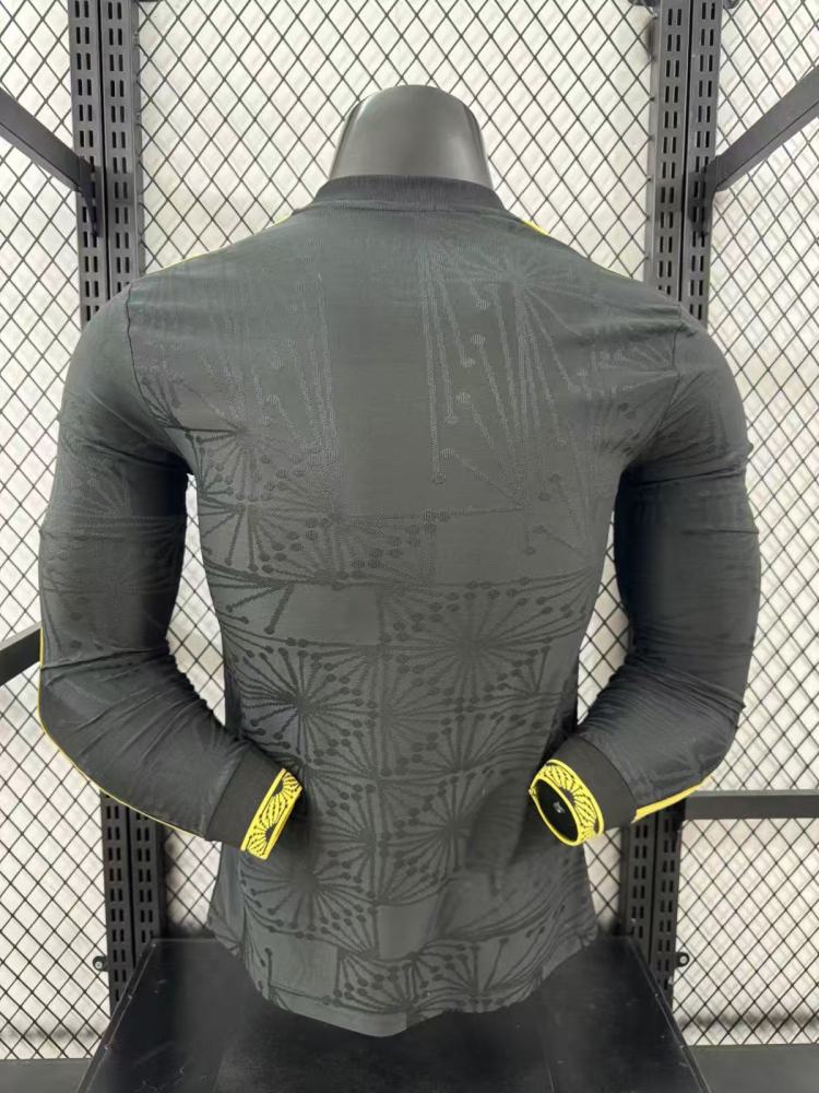 2025/2026 Mexico Gold Cup Black Long Sleeve Special Edition Shirt （Player Edition）