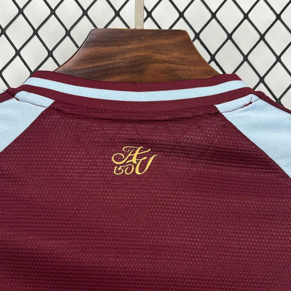 2025/2026 Aston Villa Home Football Shirt （Fans）