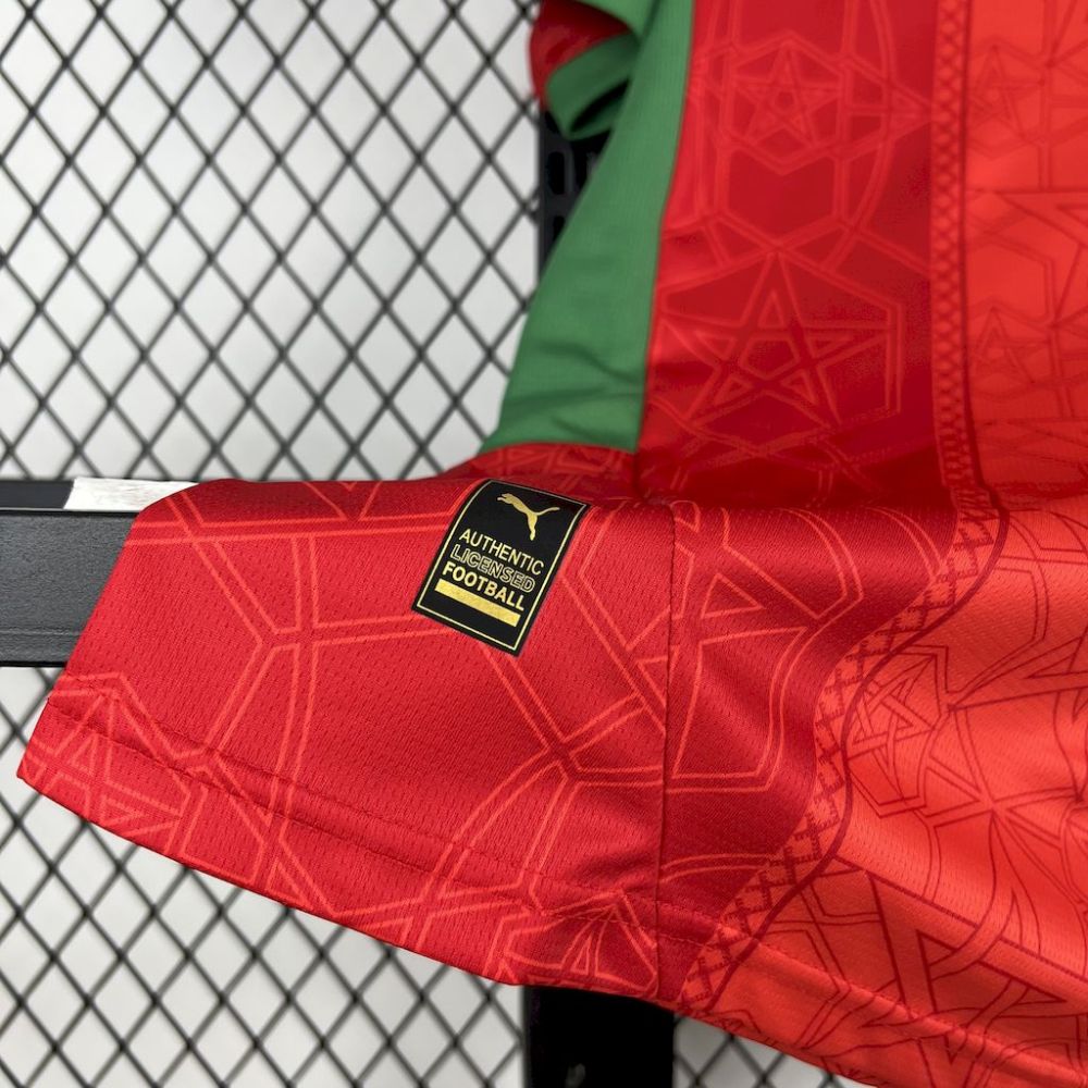 2024/2025 Morocco Home Football Shirt （Fan Edition）