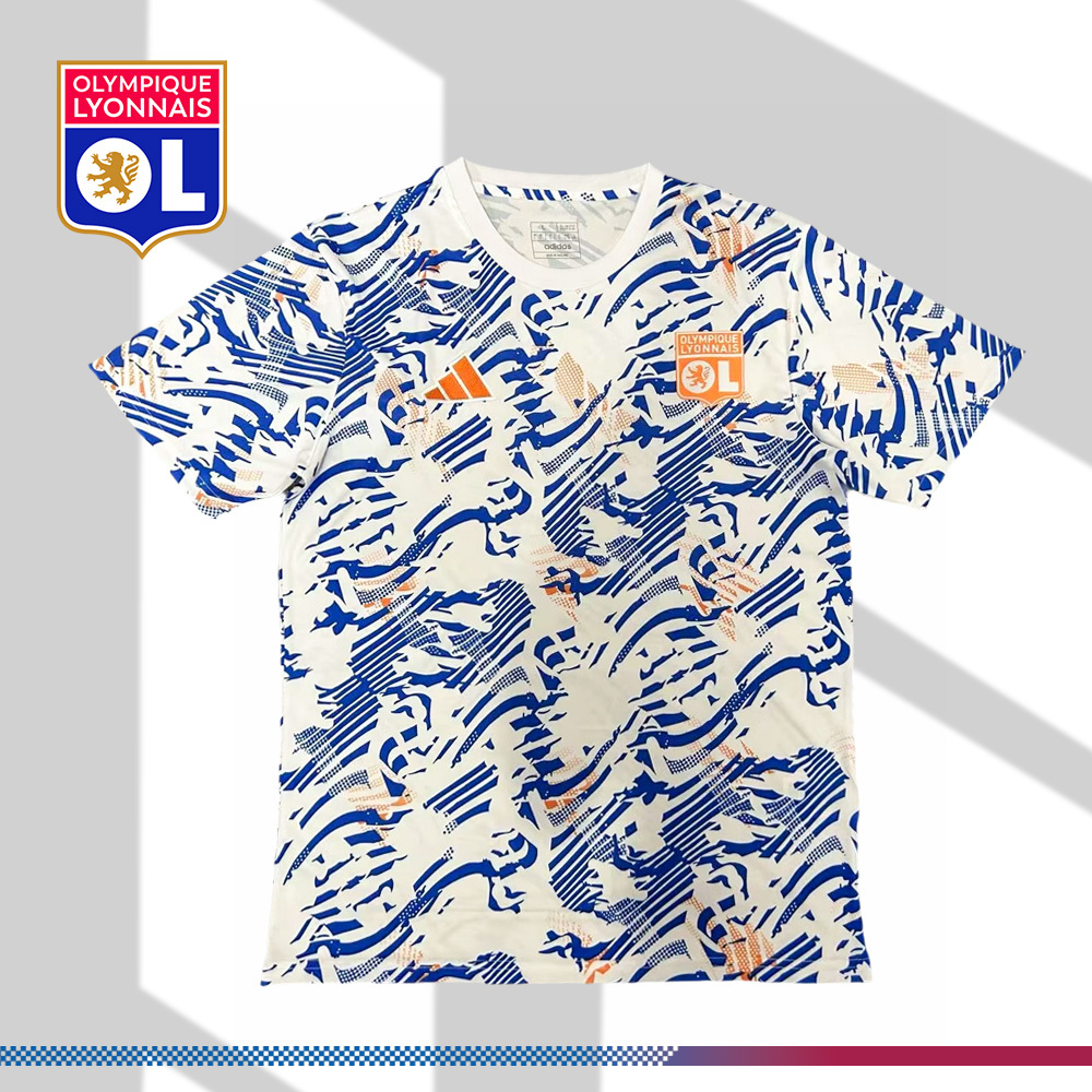 2024/2025 Lyon Pre-game Football Shirt (Fan Edition)