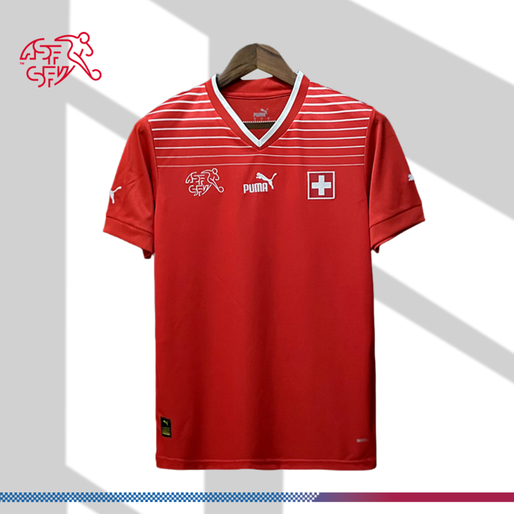 2022 Switzerland Home Football Shirt （Fan Edition）