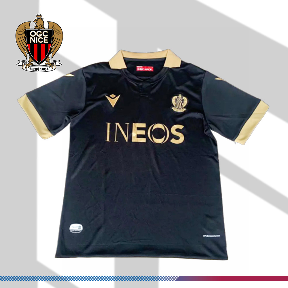 2021 OGC Nice Retro Away Football Shirt