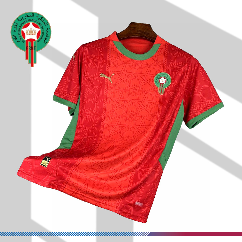 2024/2025 Morocco Home Football Shirt （Fan Edition）