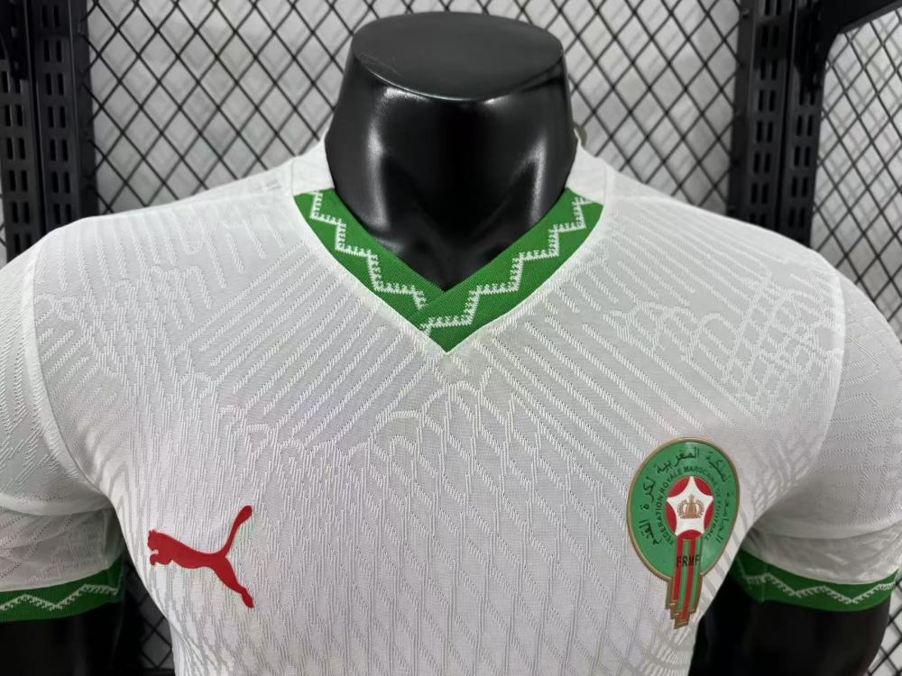 2024/2025 Morocco Away Football Shirt （Player Edition）