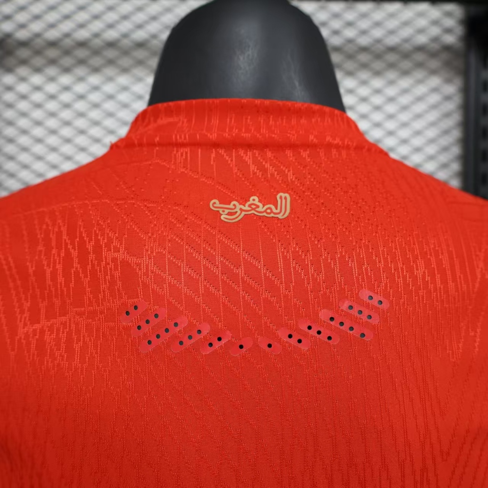 2025/2026 Moroccan Home Football Shirt (Player Edition）