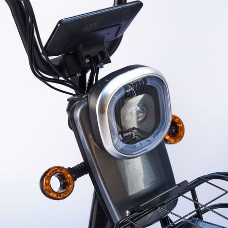 Bicimoto electrica  2 Lithium color Plomo
