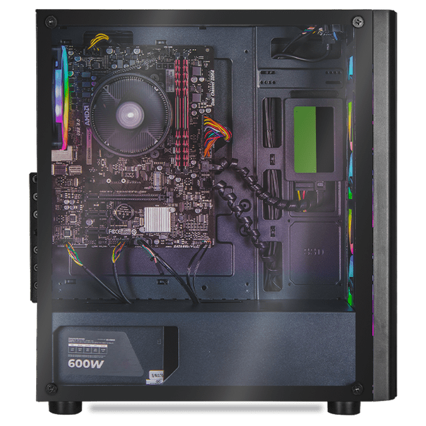 AMD Radeon Renoir Ryzen 5 5600G 16GB SSD 240GB 3TB Monitor 27 WIFI negro XTXZR516GBRENOIR