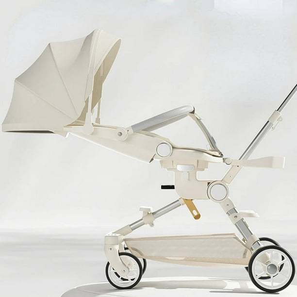 Cochecito de bebé cochecito de cuatro ruedas cochecito de bebé ligero bidireccional carrito para niños Cochecito de bebé con comodidad para bebé ShopWise Round