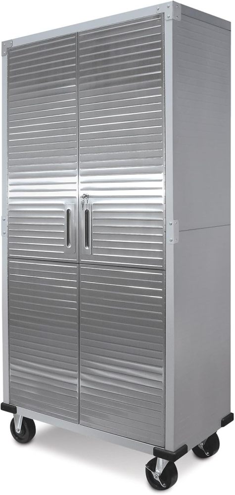 Classics - UltraHD - Armario de almacenamiento alto - Acero inoxidable