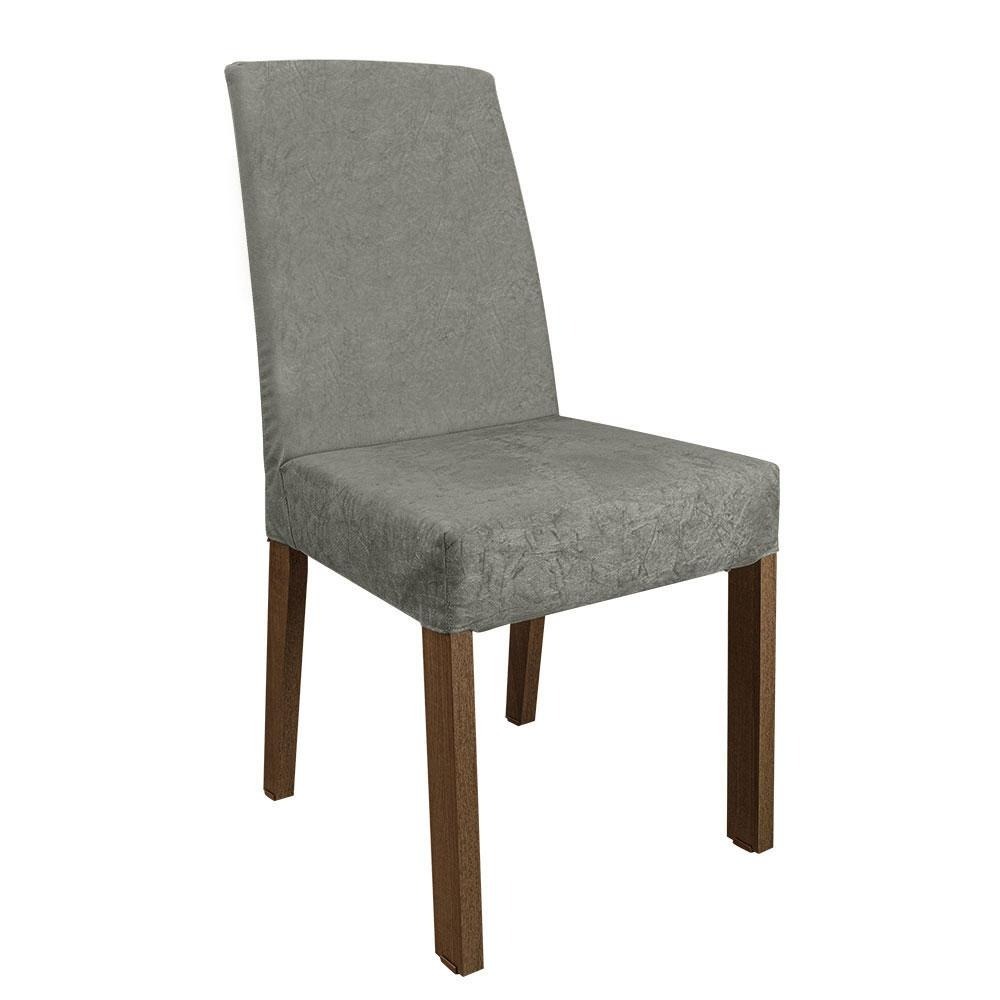 Juego De Comedor Alexis Con 6 Sillas Marrón/Negro/Plata