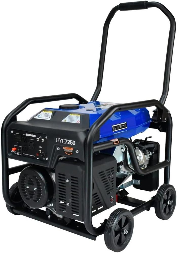 Generador Profesional  7250w C/Motor 15 Hp 110v/220v - HYE7250