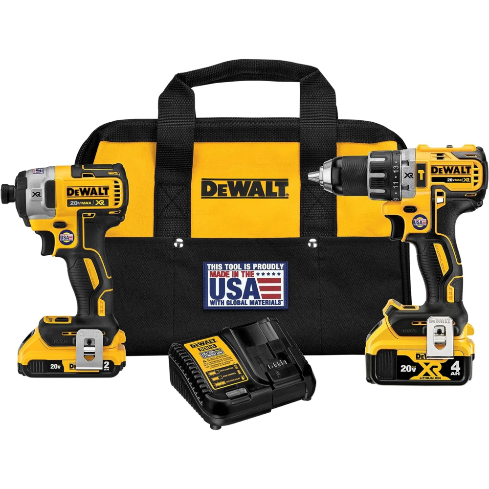 Kit Rotomartillo y Llave de Impacto 20V Max Xr (4Ah, 2Ah)