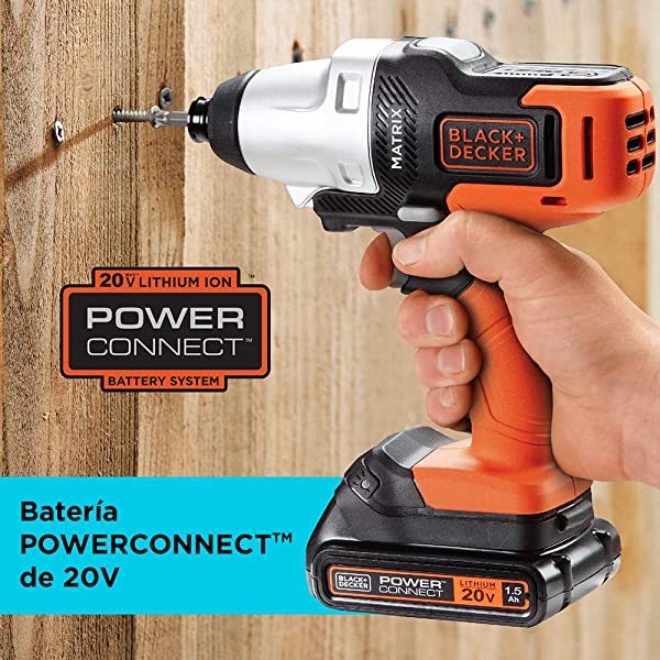 BLACK+DECKER  Juego de Herramientas 6 Piezas MTX20K6A-B3