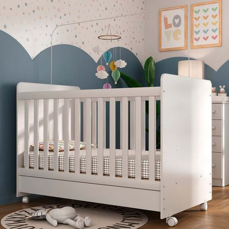Cuna Cama 3X1 Blanco