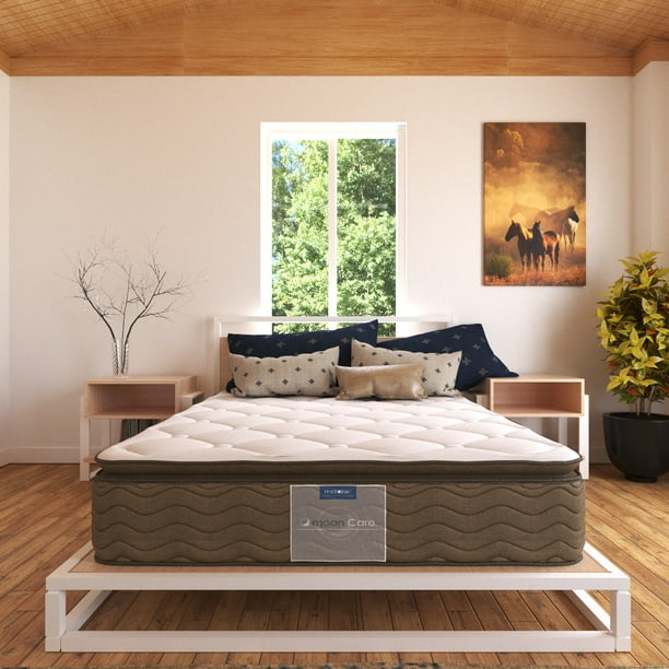 Colchón King Size End Ortopédico + Base King Size + 2 Almohadas Standar + Protector + Sábanas Anti micro despertares e HipoalergénicoColchón King Size End Ortopédico + Base King Size + 2 Almohadas Standar + Protector + Sábanas Anti micro despertares e Hip