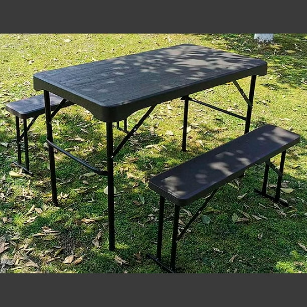 Mesa de Jardin Campamento o Picnic 2 Bancas
