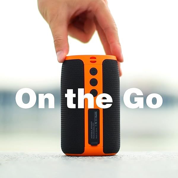 Altavoces Bluetooth inalámbricos, resistentes al agua, para exteriores, altavoces portátiles con sonido estéreo, graves potentes, emparejamiento dual, Bluetooth 5.0