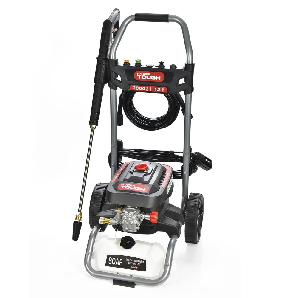 Hidrolavadora Eléctrica 2000 PSI (138 bar) - Flujo 1.2 GPM (4.5 LPM) - 120V - Agua Fría