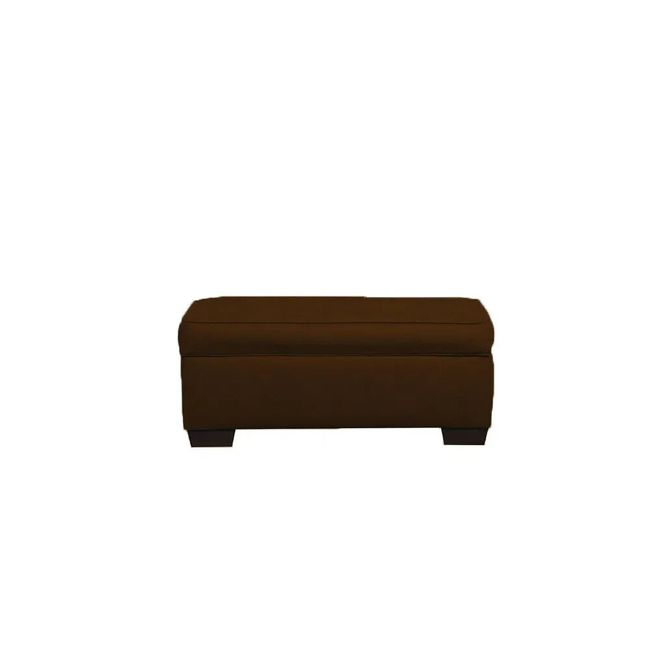 Juego de Sala Raven 3-2-1 Cuerpos + Banqueta Color Beige Oscuro/Chocolate