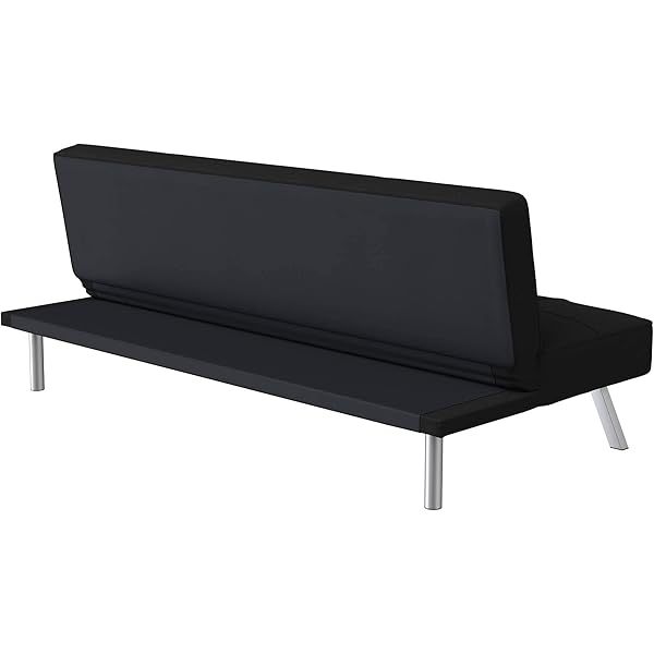 Serta Rane Convertible Sofa Lounger Microfiber Light Grey Full Light Gray Modern