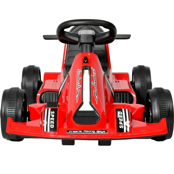 Go Kart Eléctrico 12v F1 Niño Música Mp3 Usb Luz Rojo
