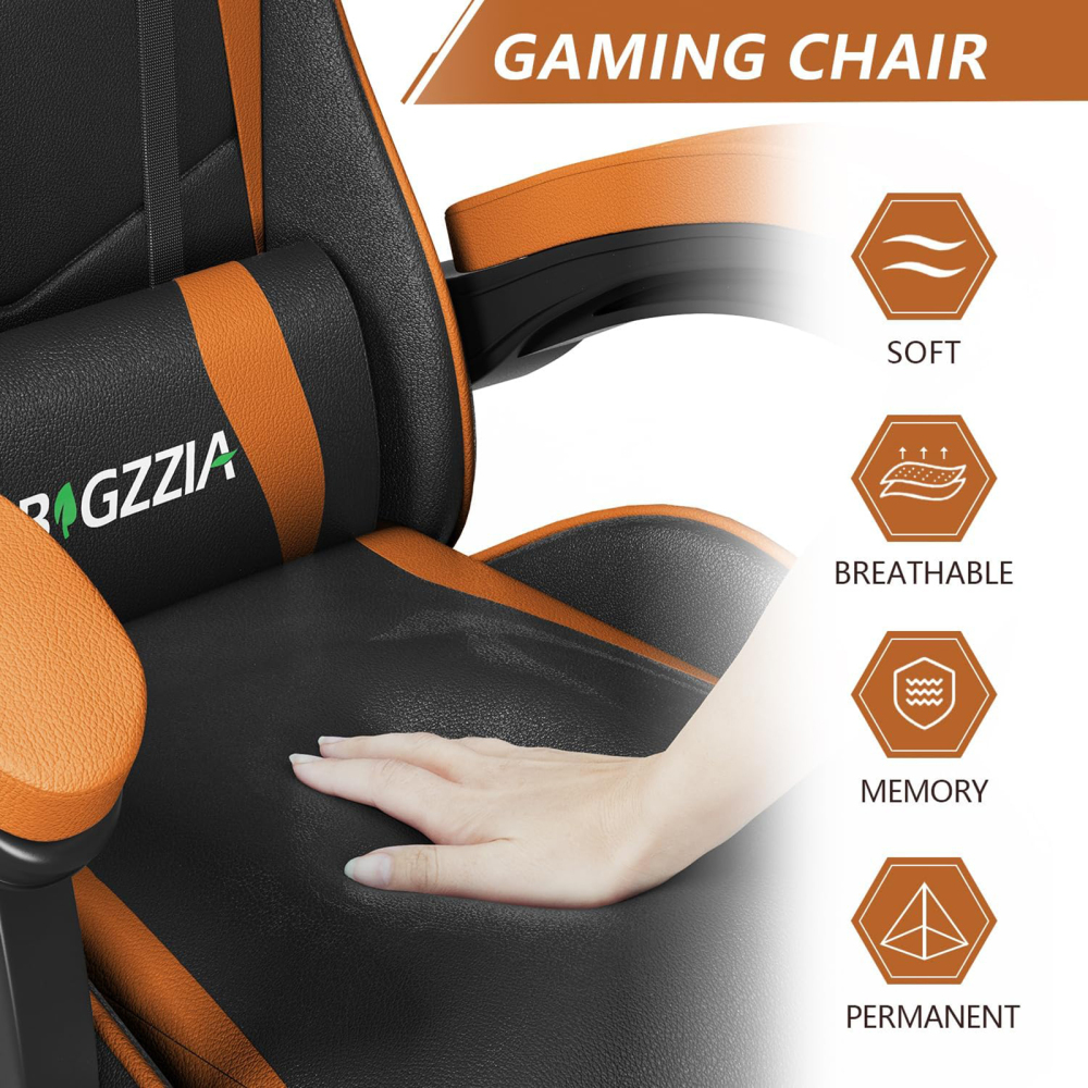 Reposacabezas y soporte lumbar para sillas de juego Sillas de juego Silla de carreras