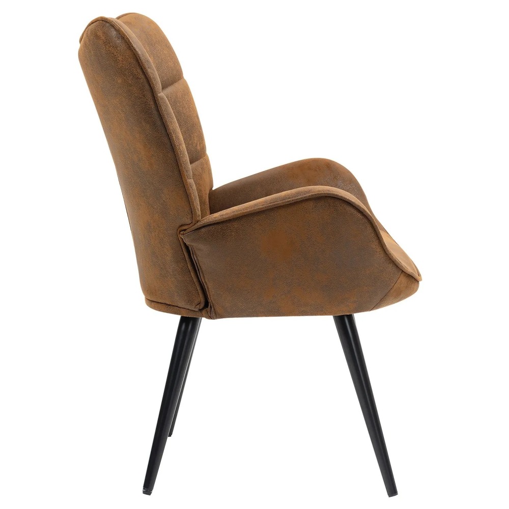 Sitial New Kas Acolchado Con Apoyabrazos Suede
