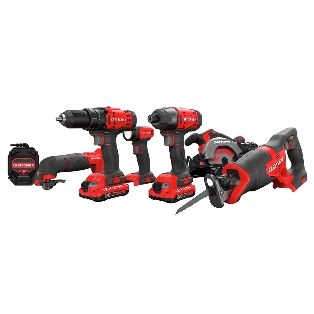 🔥 OFERTA: Kit CMCK601D2R 20V - 6 Herramientas + 2 Baterías - Reacondicionado Certificado