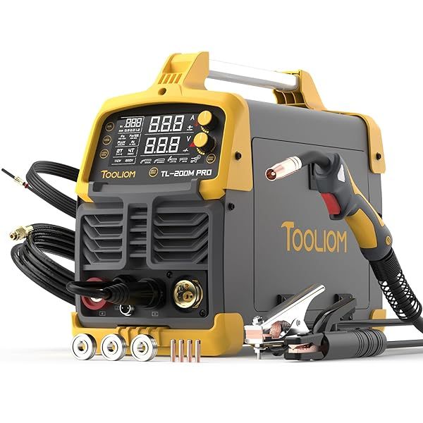 135A MIG Welder Flux Core 110V MIG Soldador sin gas MIG/Lift TIG/Stick Máquina de soldadura 3 en 1 IGBT DC Inversor con visualización LCD Soldador MIG de flujo 135A 110V