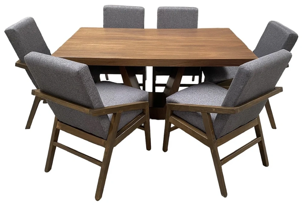 Set de Comedor Orion 6 Sillas 160x100 cm