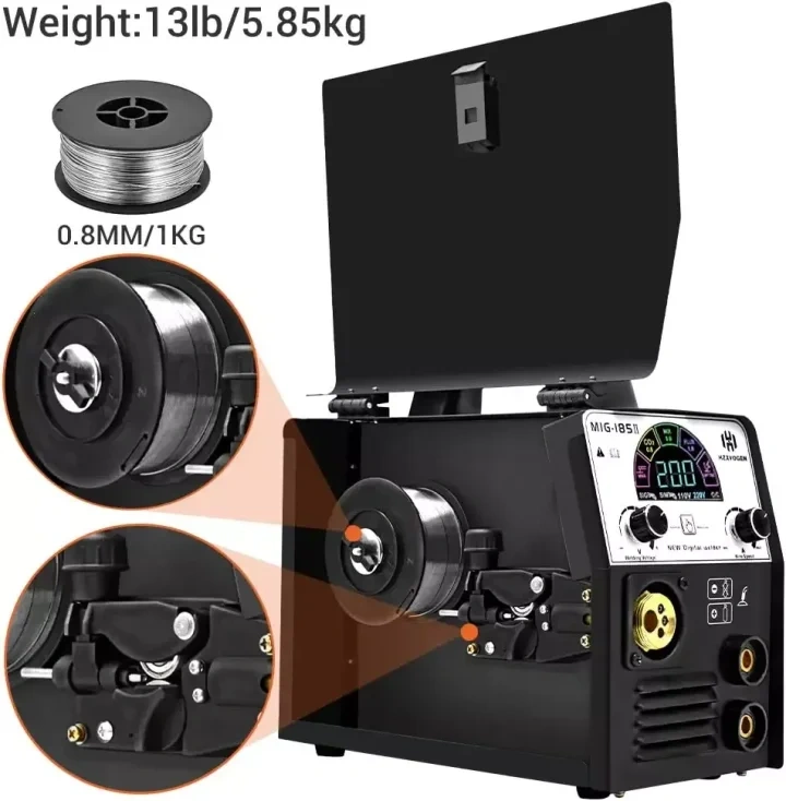 Soldadora 4 En 1 Mig Gas No Gas Tig Mma 110v/220v