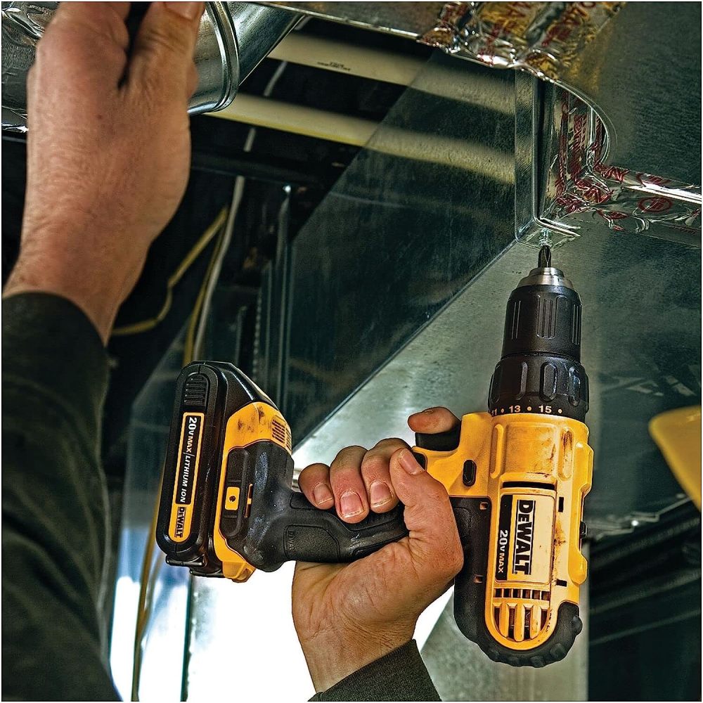 💕Promoción de aniversario por tiempo limitado ya disponible Kit Taladro Atornillador y Llave de Impacto 20V MAX DCK240C2