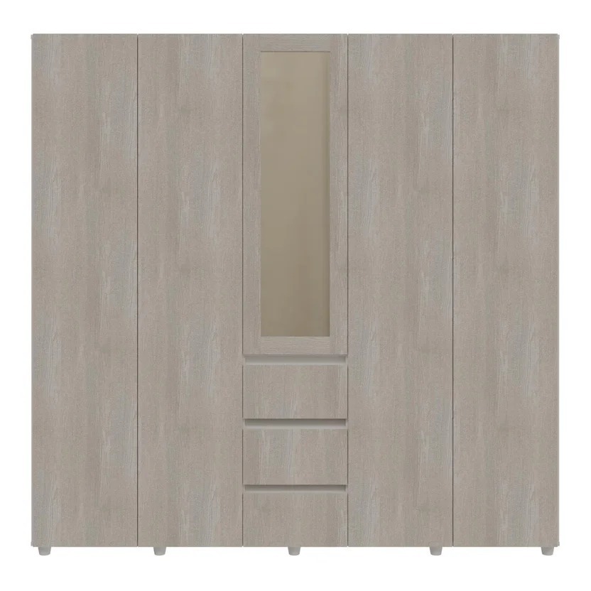 Armario Covalt 200x200x50cm Niebla Blanc