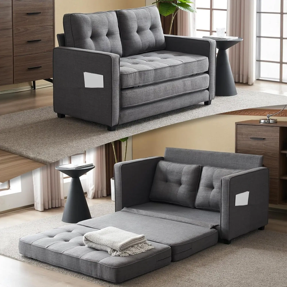 Sofá cama convertible, sofá futón, sofá para sala de estar