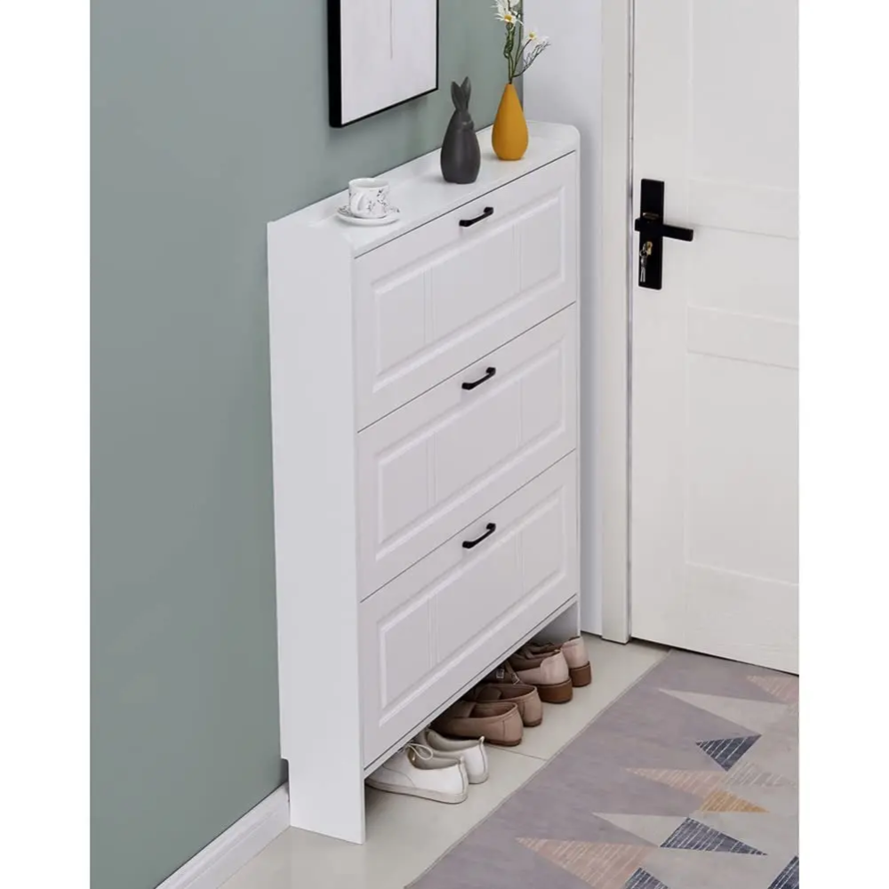 Gabinete de Zapatos Oculto en la Pared - ¡Oculta tus Zapatos con Estilo!🚪👠