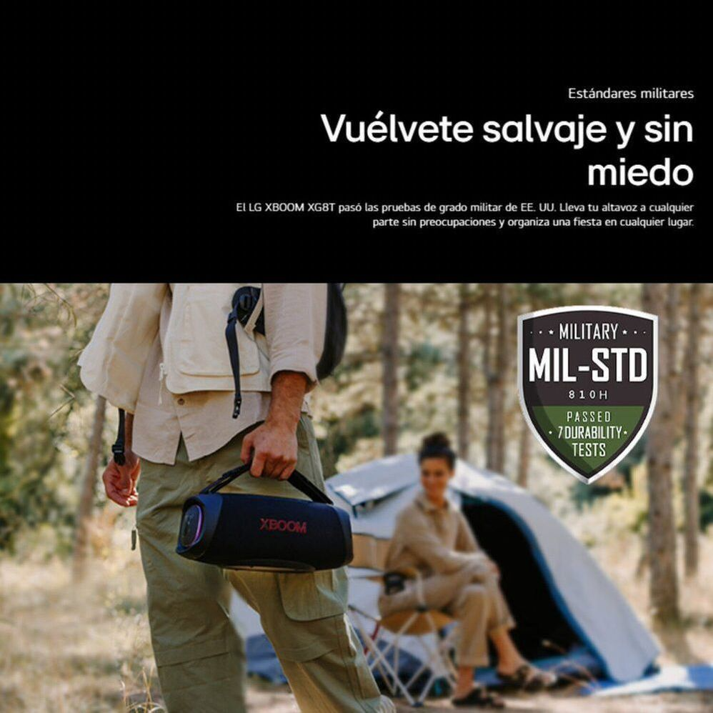 Rebajas espectaculares - XG8T 120W Bluetooth Certificación Militar