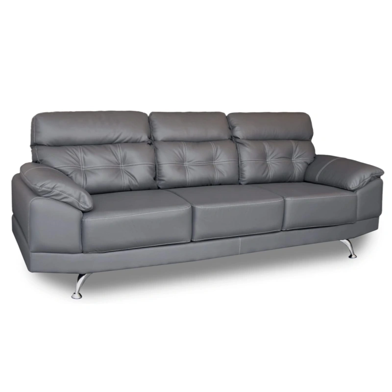 CONFORTOPIEL | Sofá de Piel Genuina Dublin (Chocolate) Medidas APROXIMADAS: (230 cm Largo x 85 cm Profundidad x 95 cm Altura)