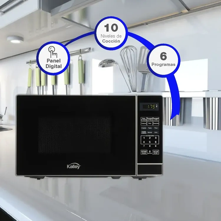 Horno Microondas 0.7 Pies K-MW07N Negro