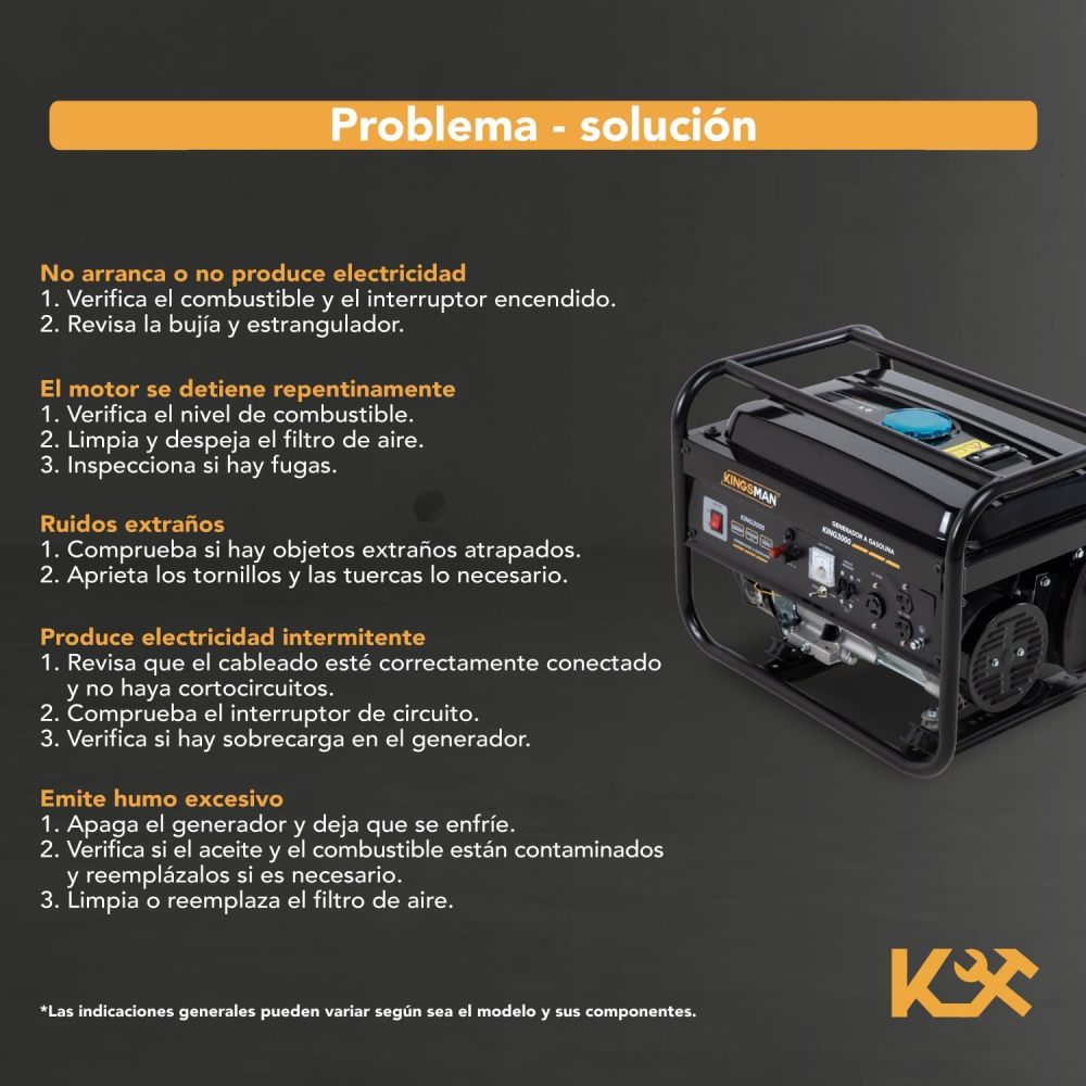 Generador De Corriente Eléctrica A Gasolina 3000 W - Motor de 1 Cilindro De 4 Tiempos - Planta De Luz Portátil - Estación De Energía - 110/220 V - 60 Hertz - Tanque de combustible 15 L