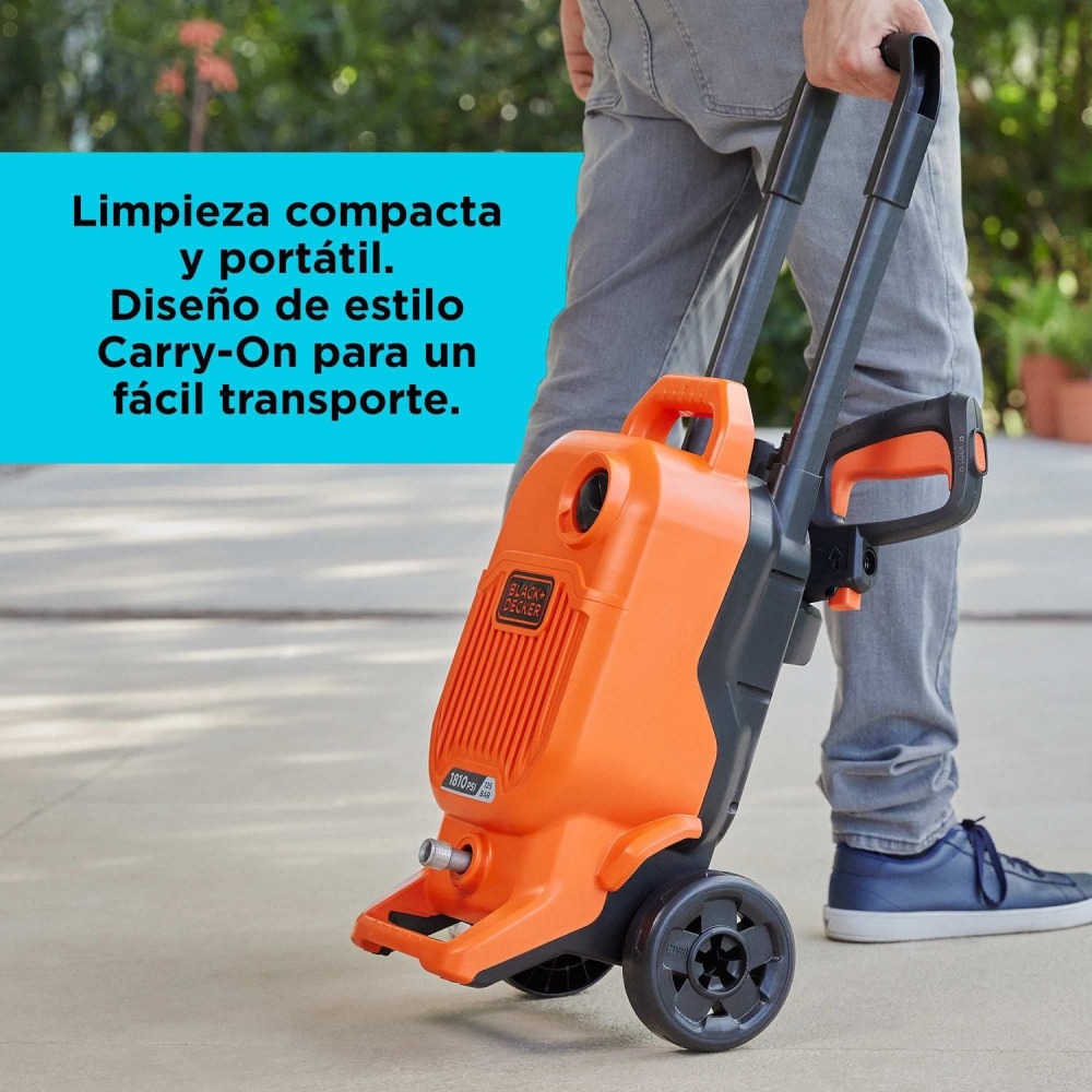 Hidrolavadora 1700W 1800 PSI + Aspiradora para Polvo y Líquido de 10 L 1200W