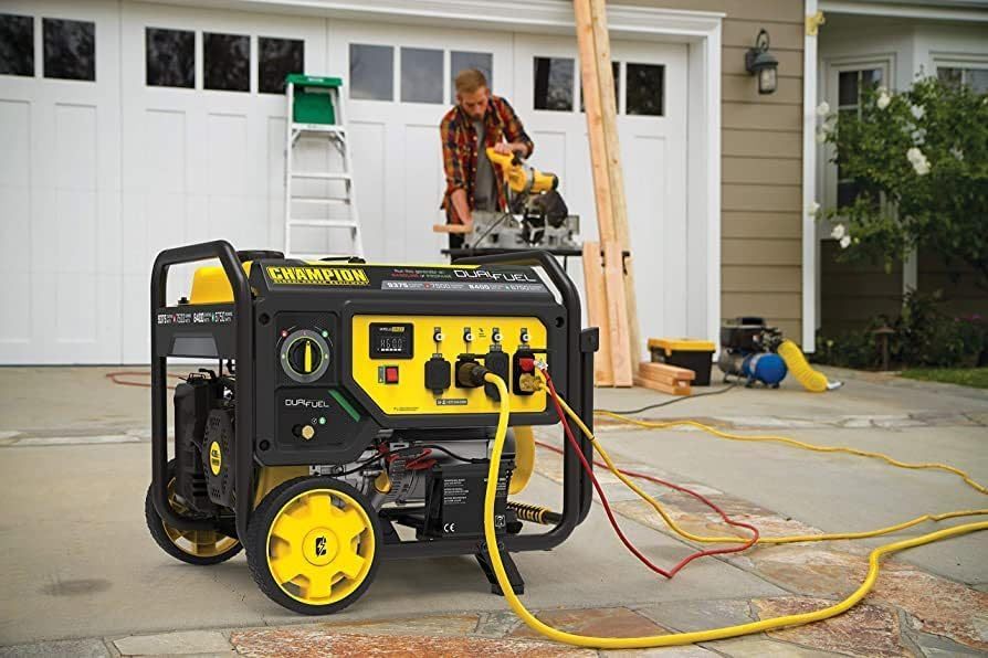 Carb Generador portátil Dual Fuel, 9375-watt