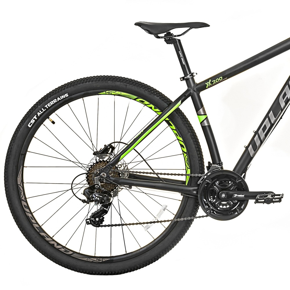 BICICLETA UPLAND X200 HIDRÁULICA NEGRA TALLA M