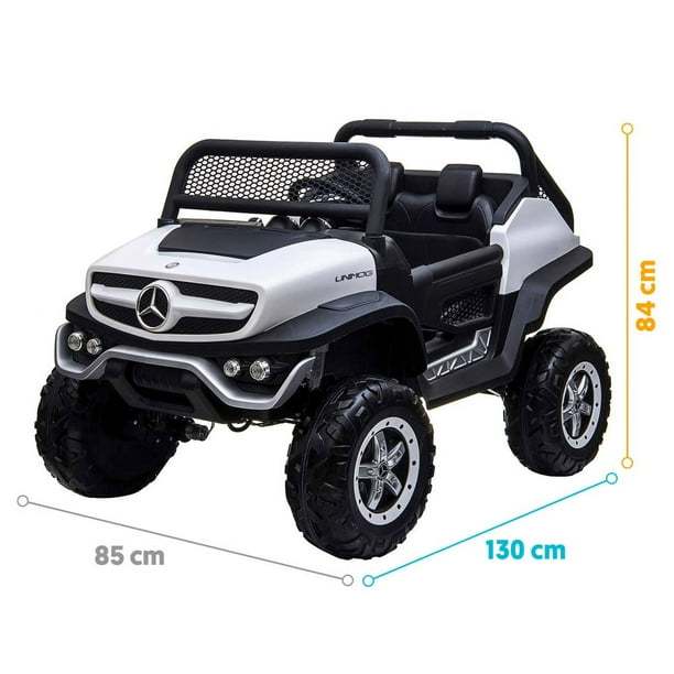 Montable Eléctrico Unimog Blanco