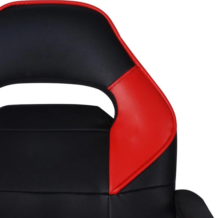 Silla Escritorio Gamer Rojo/Negro