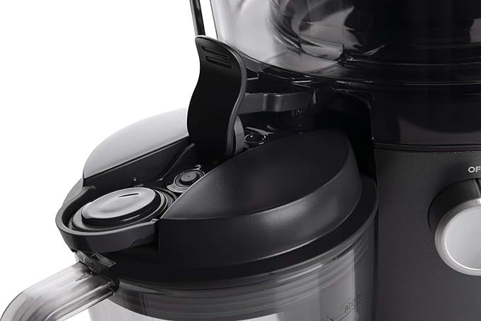 NBJ50100 - Máquina centrífuga para exprimidor de frutas, verduras y alimentos, 27 onzas/1,5 litros, 800 vatios, gris