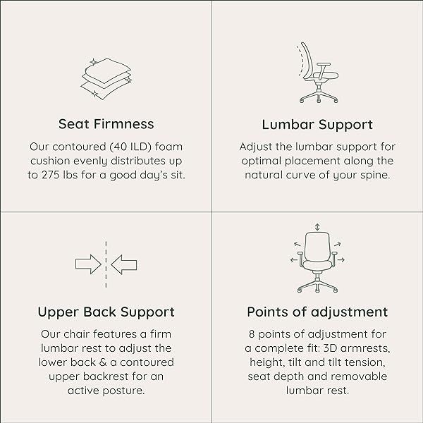 Silla ergonómica: una silla de escritorio versátil con soporte lumbar ajustable, respaldo de malla transpirable y ruedas suaves