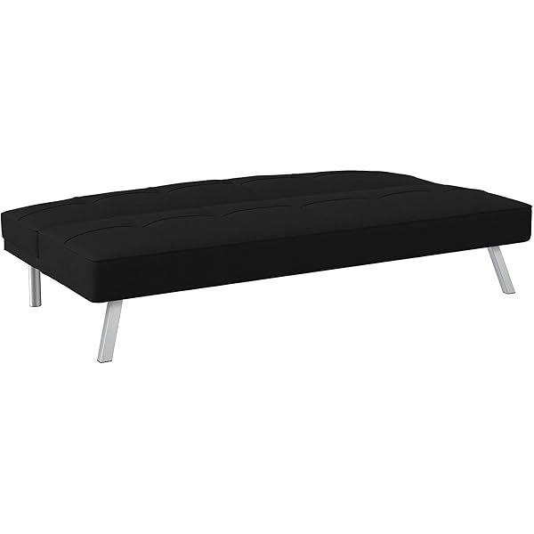 Serta Rane Convertible Sofa Lounger Microfiber Light Grey Full Light Gray Modern