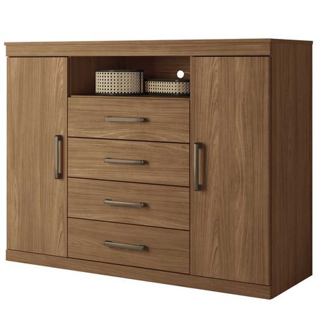 Cómoda Madrid 4 Cajones Jatoba